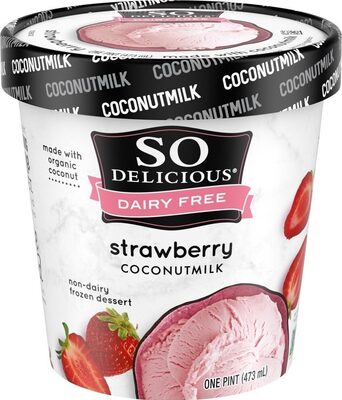 Coconut Milk Non-Dairy Frozen Dessert Oh-So Strawberry Pint