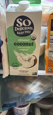 organic coconut unsweetened original coconutmilk lactose-free