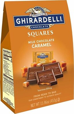 Milk and caramel squares xl