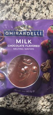 Milk Chocolate Flavored Melting Wafers