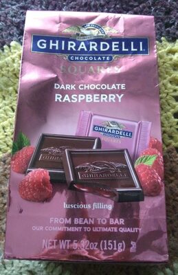 Ghirardelli Raspberry dark chocolate
