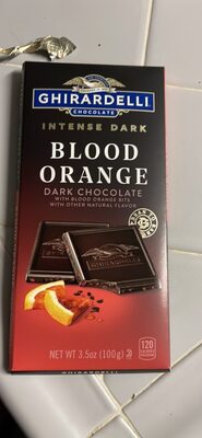 Intense Dark Blood Orange Dark Chocolate
