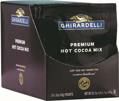 Premium hot cocoa envelopes