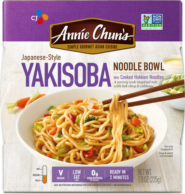 Japanese Style Yakisoba Noodle Bowl