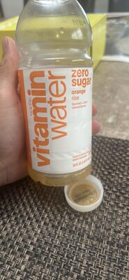 Vitamin Water zero sugar orange rise