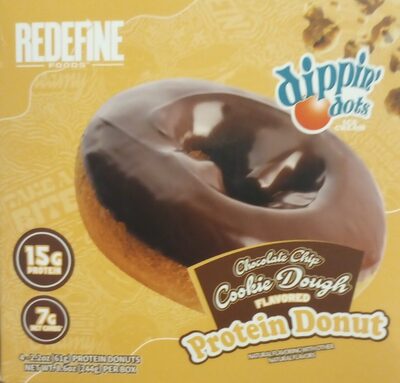 Chocolate Chip Cookie Dough Protein Donut