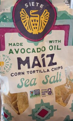 MAÍZ Corn Tortilla Chips Sea Salt