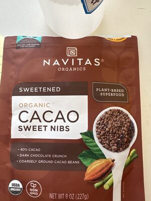 Organic Cacao Sweet Nibs