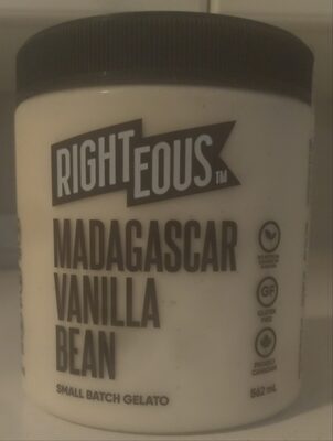 Madagascar Vanilla Bean Small Batch Gelato
