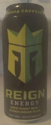 White Gummy Bear Energy Drink