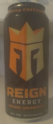 Orange Dreamsicle Energy Drink