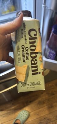 Chobani white chocolate mocha creamer