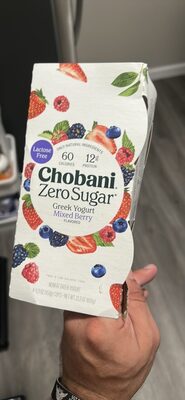Greek Yogurt Mixed Berry flavored