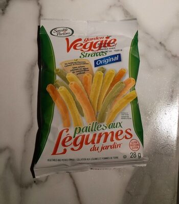 Pailles aux légumes du jardin
