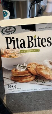 Pita Bites Ail et Ciboulette
