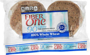 Calorie thin sandwich rolls whole wheat