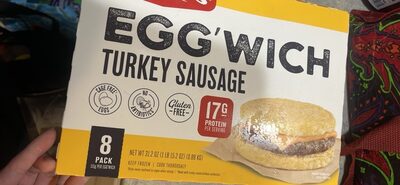 Egg'Wich Turkey Sausage