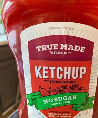 Ketchup With Veggies No Sugar Added