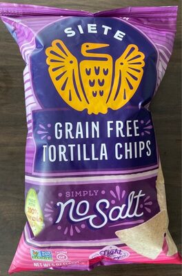 No Salt Tortilla Chips