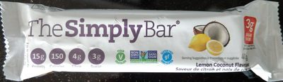 Lemon Coconut Protein Bar