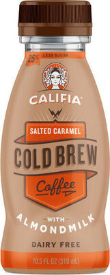 Salted Caramel Cold Brew Coffee With Almondmilk