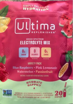 Electrolyte Mix (Blue Raspberry, Pink Lemonade, Watermelon, Passionfruit)