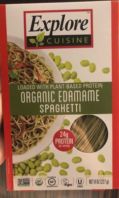 Organic edamame spaghetti
