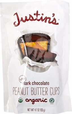 Organic Dark Chocolate Mini Peanut Butter Cups