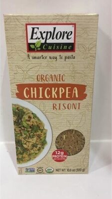 Explore cuisine organic chickpea risoni