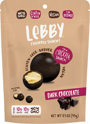 Dark Chocolate Covered Chickpea Snack