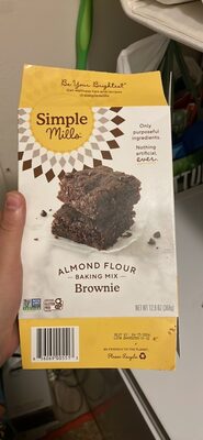 Simple Mills Gluten Free Brownie Almond Flour Baking Mix