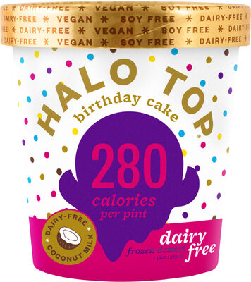 Birthday Cake Frozen Dessert