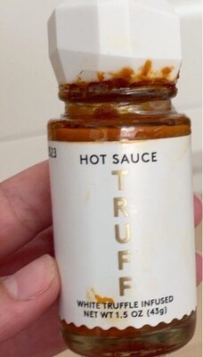 Hot sauce white truffle infused