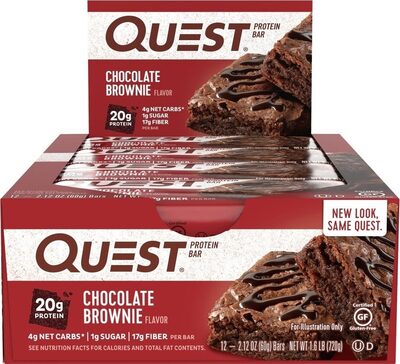 Chocolate brownie flavor protein bars
