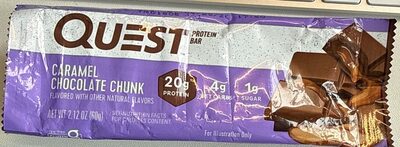 Quest bar caramel chocolate chunk