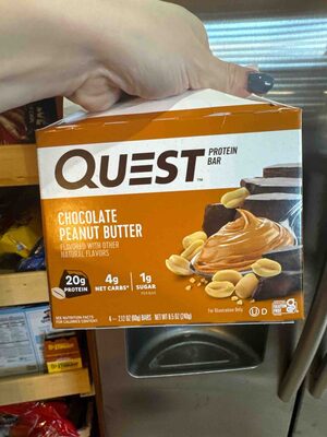 Chocolate Peanut Butter Protein Bar