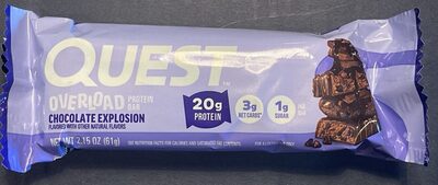 Overload Protein Bar Chocolate Explosion