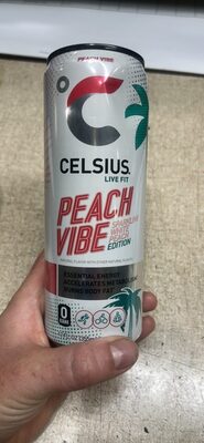 PEACH VIBE Sparkling White Peach Edition