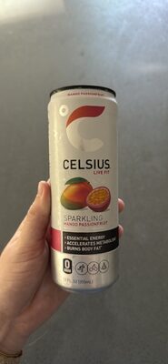 Celsius Sparkling Mango Passsionfruit