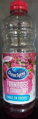 Boisson framboise & cranberry