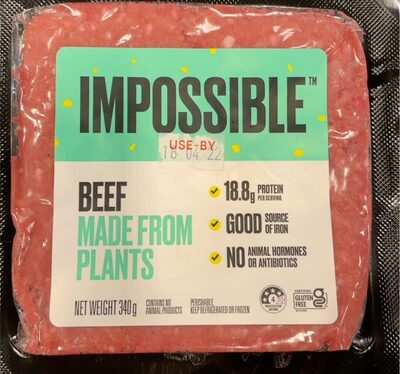Beef made from plants