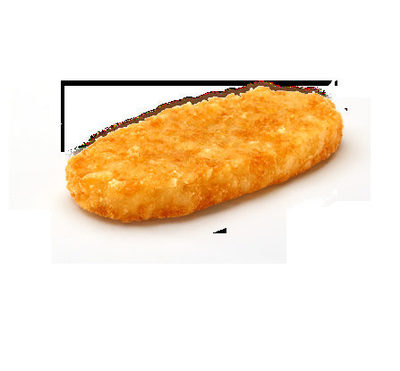 Patate hachée brune