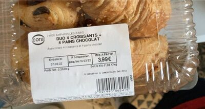Duo pains et croissant