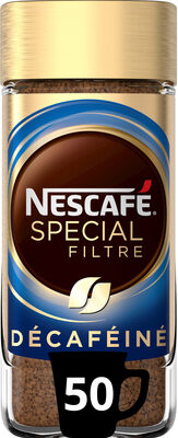 NESCAFÉ SPECIAL FILTRE Décaféiné, Café Soluble, Flacon de 100g
