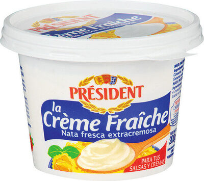 La crème fraiche Nata líquida fresca extracremosa