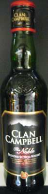 Whisky Ecosse blended sans âge 35 cl Clan Campbell