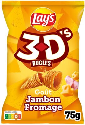 Lay's 3D's Bugles goût jambon fromage
