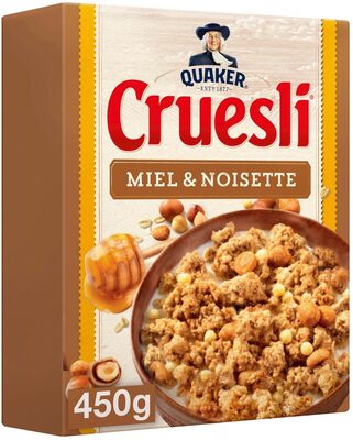Cruesli miel et noisettes