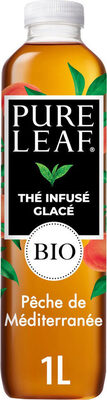 Pure Leaf Thé infusé glacé bio saveur pêche de Méditerranée 1 L