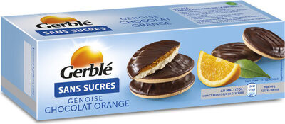 Génoise chocolat orange Gerblé sans sucres